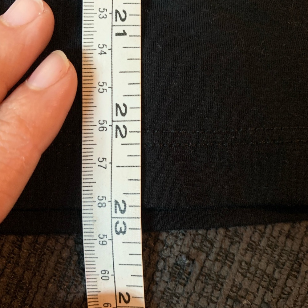 LNA short sleeve black blouse. Size M. - Picture 5 of 6